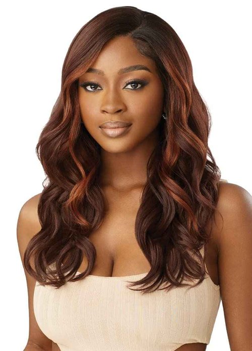 Outre Lace Front Wig - Melted Hairline - Elissa (OFF BLACK 1B)