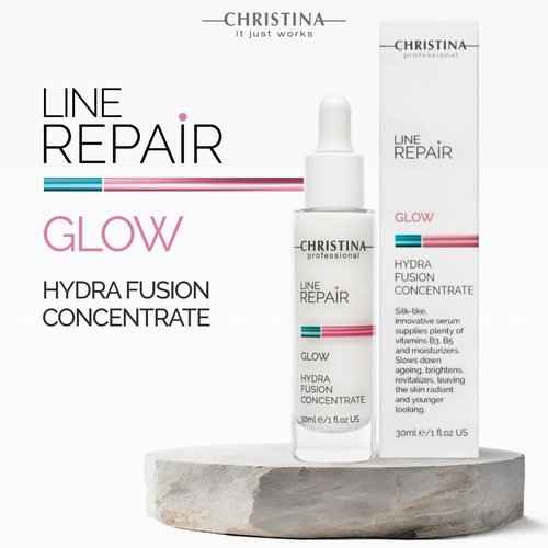 -CHRISTINA- Line Repair - Glow Hydra Fusion Concentrate For All Skin Types 30ml / 1 fl.oz