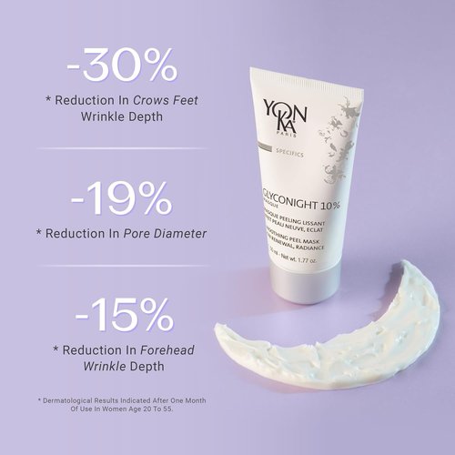 Yonka Hydrating Face Toner, Natural Toning Spray for Dry & Sensitive Skin (6.76 Fl Oz) With Yon-Ka Glyconight 10% Peel Masque Travel Size (15ml/0.57oz) Anti-Aging Face Mask