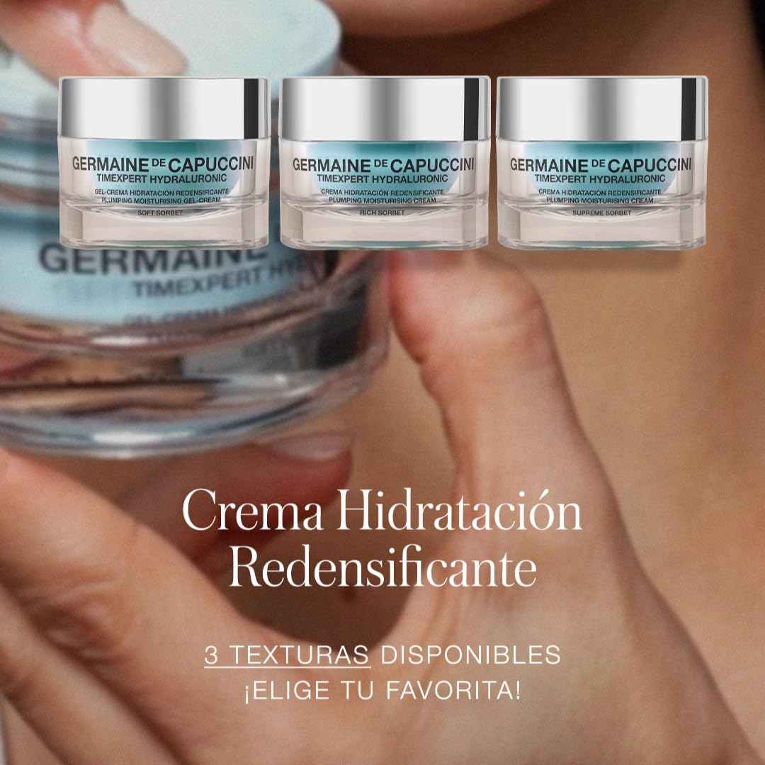 Germaine de Capuccini - Timexpert Hydraluronic Moisturizing Gel Cream - Hyaluronic Acid - Anti-Aging Cream - Normal to Combination Skin - 1.7oz