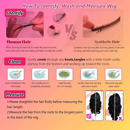 Aptatuse 28inch 13x4 Lace Front Wigs Human Hair 180 Density Body Wave Lace Front Wigs Human Hair Pre Plucked 12A Glueless Wigs for Women HD Lace Frontal Wigs Natural Color