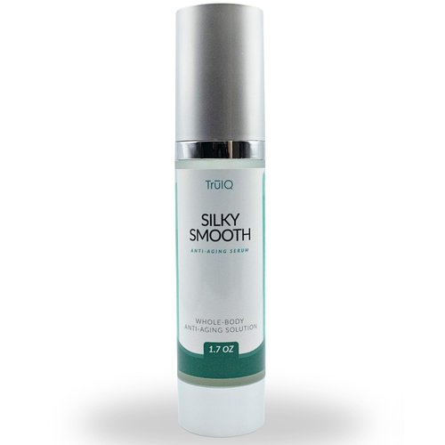 Anti-Aging Serum for Face & Hair. Silky Smooths Hydrating Whole-Body Wrinkle Repair Cream with Jojoba, Argan & Meadowfoam Oils – Restore Radiance & Firm – 1.7oz - Go to TruIQGlobal,com to order.
