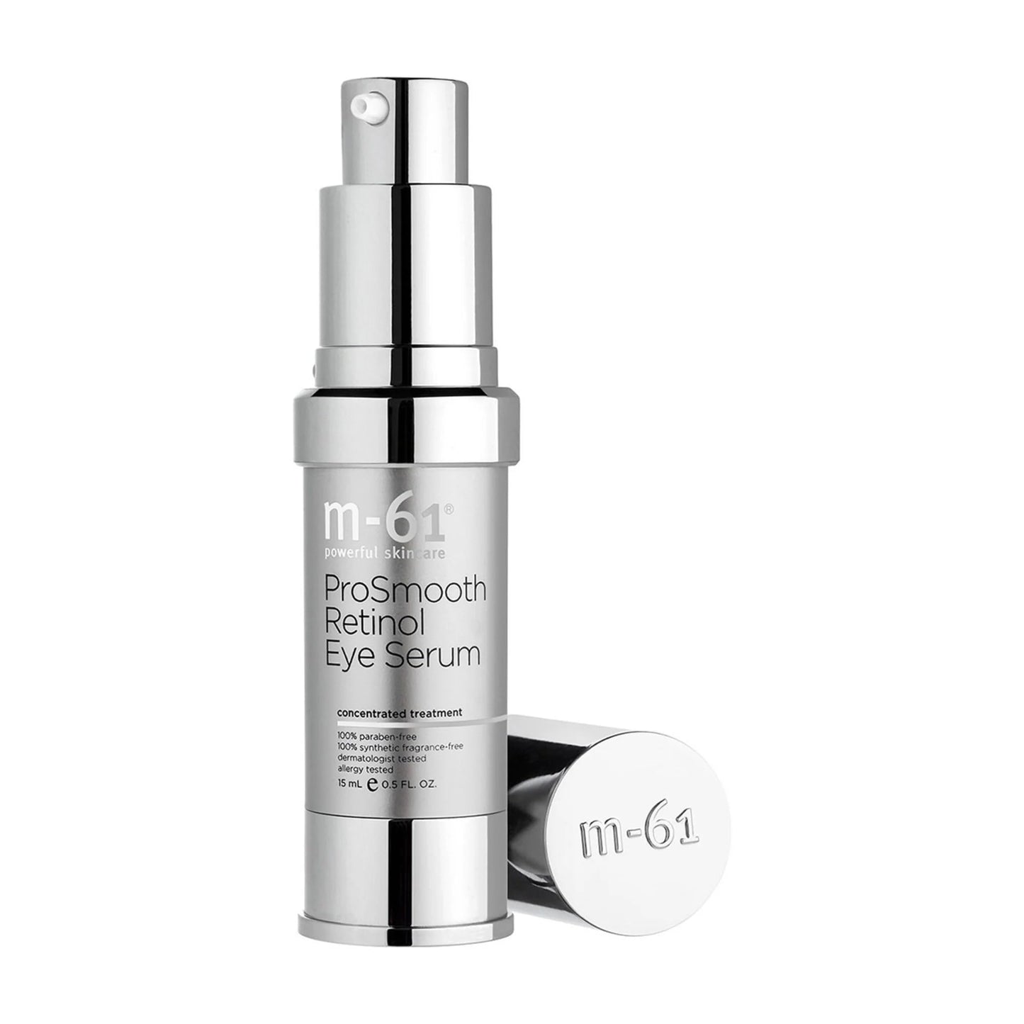 m-61 ProSmooth Retinol Eye Serum | 0.1% Non-Irritating Retinol Eye Serum with Vitamin C, 0.5 Fl Oz