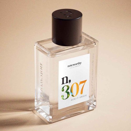 Noteworthy n,307 Sunlit Grove Eau De Parfum – Mandarin, Basil, Sandalwood | Sophisticated, Warm Fragrance for Any Occasion | Long-lasting Unisex Perfume for Women & Men (50ml)
