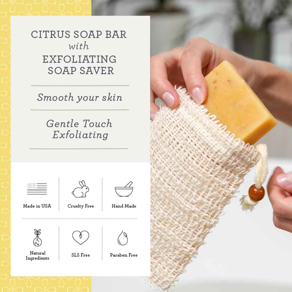 Lizush Luxury Spa Gifts for Women - 6 Piece Citrus Spa Gift Baskets for Women, Relaxation Birthday Gift Set, Handmade in the USA, Self Care Gift Sets For Wife, Mom, Co-Worker, Best Friend