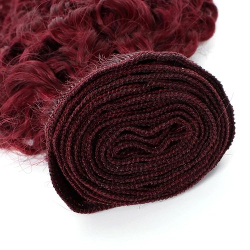 99J Burgundy Bundles Human Hair Wine Red Curly 3 Bundles 24 24 24 inch Brazilian 8A Remy 99j Body Wave Bundle Human Hair Extensions