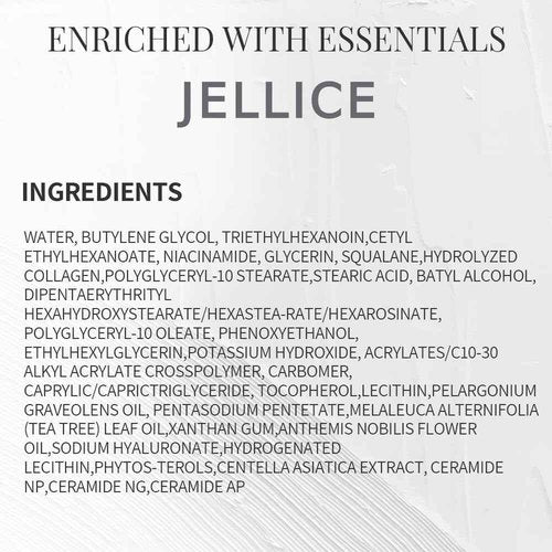 JELLICE Advanced Collagen Face Cream – Japanese Skincare Innovation with Collagen Tripeptides, Hyaluronic Acid & Niacinamide – Anti-Aging Moisturizer for Firming, Hydration & Radiance – All Skin Types