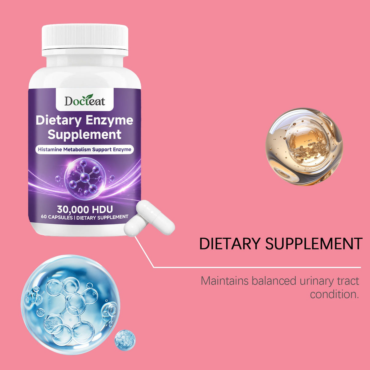 Vitamin C Quercetin Immune Support Capsules – 60 Count