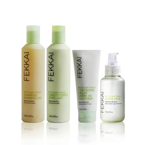 FEKKAI Brilliant Gloss Multi-Tasker - 3.4 oz, Pack of 2 - Transforms Hair with 4X Shine - Free of Sulfates, Parabens, Phthalates - Vegan, Cruelty-Free