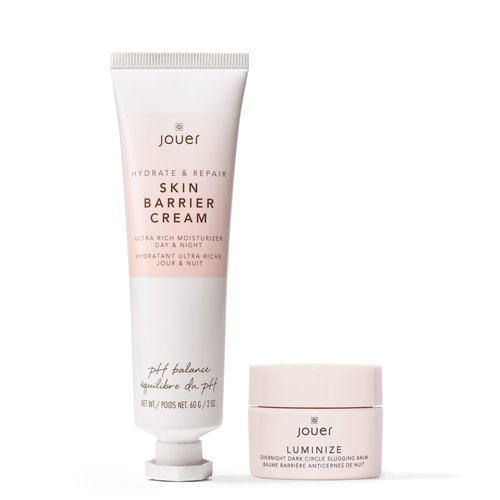 Jouer Slugging Under Eye Balm and Skin Barrier Cream Bundle