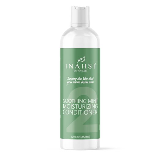 Inahsi Wash Day Collection | Gentle Cleansing Shampoo, Soothing Mint Conditioner & Mango Avocado Hair Mask | Moisturizing, Strengthening, Restoring | Curly Hair Care Bundle