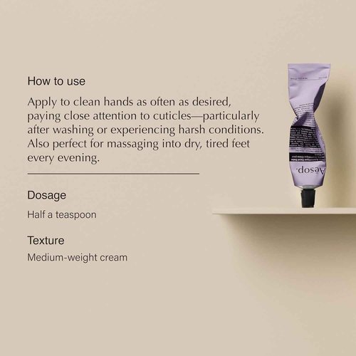 Aesop Reverence Aromatique Hand Wash (16.9 oz) + Eleos Aromatique Hand Balm (2.5 oz) | Hand Care Set to Exfoliate and Nourish | Set of 2