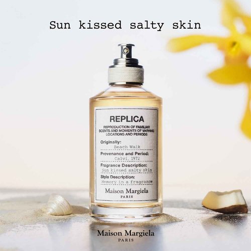 Maison Margiela - Replica - Beachwalk Eau de Toilette - Fresh Fragrance - With Bergamot, Ylang Ylang & Coconut - 1.0 Fl Oz