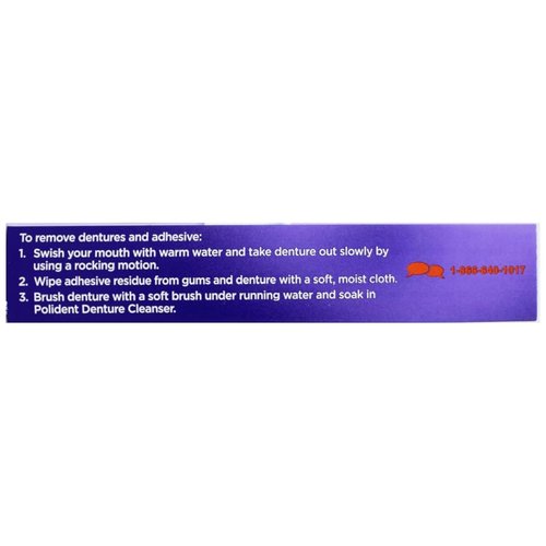 Super Poligrip Strips Size 40 Ct Poligrip Strong All Day Comfort Seal Denture Adhesive Strips (Value Pack of 10)