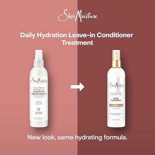 Shea Moisture 100 Percent Virgin Coconut Oil Leave-In Treatment, 8 Ounce