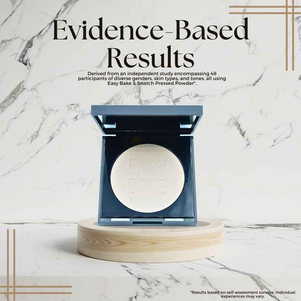 HUDA BEAUTY Easy Bake and Snatch Pressed Talc-Free Brightening and Setting Powder Poundcake