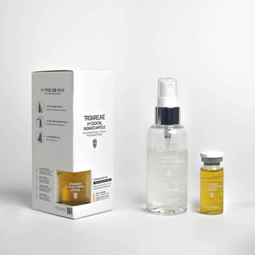TROIAREUKE H+ Cocktail Ampoule Toner (2.37 Fl. Oz., Yellow)