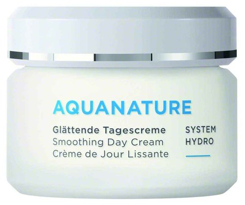 ANNEMARIE BÖRLIND - AQUANATURE Smoothing Day Cream - Aloe Algae and Hyaluronic Acid Facial Moisturizer - Smooths, Regenerates, Rehydrates - 1.69 Fl Oz