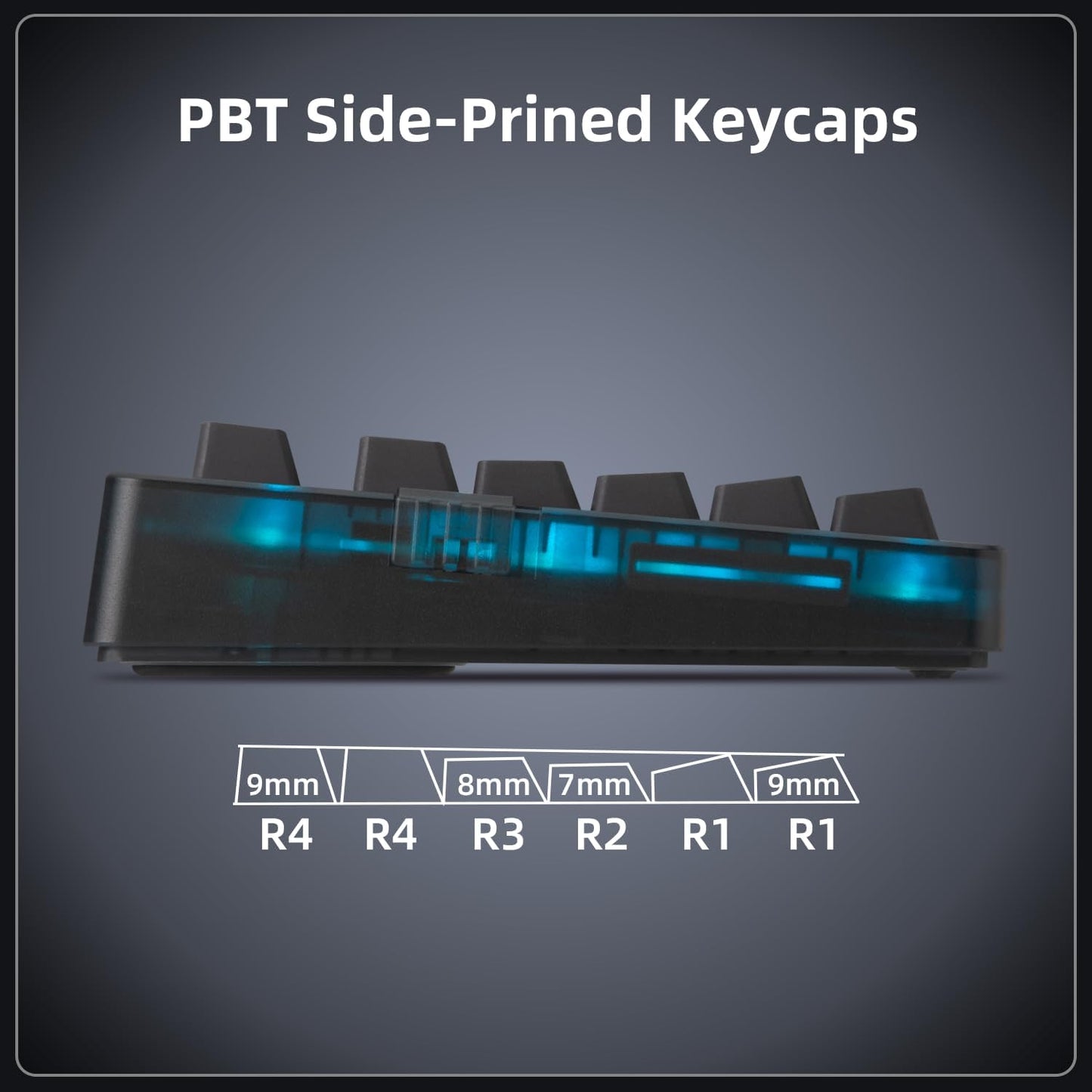 ZORNHER ZH980 Wireless Mechanical Gaming Keyboard,95% Pink Hot-Swappable Custom Creamy Keyboard with Number Pad,Lighted Up PBT Keycaps,Pre-lubed Linear Switches,RGB Backlit,2.4GHz/USB-C/BT5.0