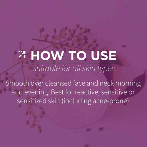 Alchimie Forever Kantic Calming Cream | Midweight Facial Moisturizer Calms Redness & Irritation with Rich Antioxidants Blueberries & Grape Seeds | Revives Dull Skin, Hydrates, Anti-Aging I 1.7 oz