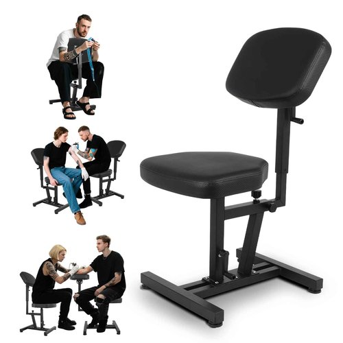 FAHKNS Tattoo Chairs, Multifunctional Chair, Tattoo Chairs with Adjustable Panel Height Angles, Tattoo Arm Rest Stand for Tattoo Artists and Also for customers