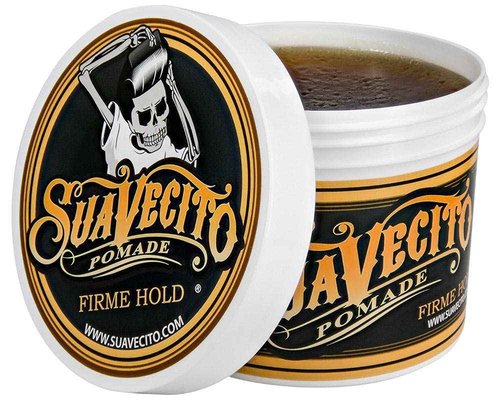 Suavecito Strong Hold Hair Pomade For Men, 32 oz - Medium Shine Water Based Wax Like Flake Free Hair Gel - Easy To Wash Out - All Day Hold For All Hair Styles