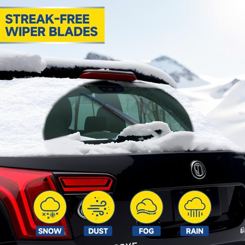 VEIGEIR 8" Rear Wiper Blade Compatible with Toyota Prius C 2019-2012 Lexus CT200h 2017-2011 Scion xD 2014-2008 Rear Wiper Blade (8A)