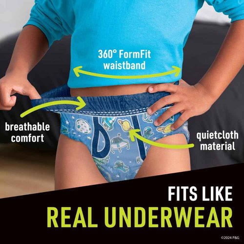 Pampers Ninjamas + Oral-B Toothbrush, Nighttime Training Pants Boys, 68 Count, Size L & Oral-B Kids Power Kid's Toothbrush, Avengers