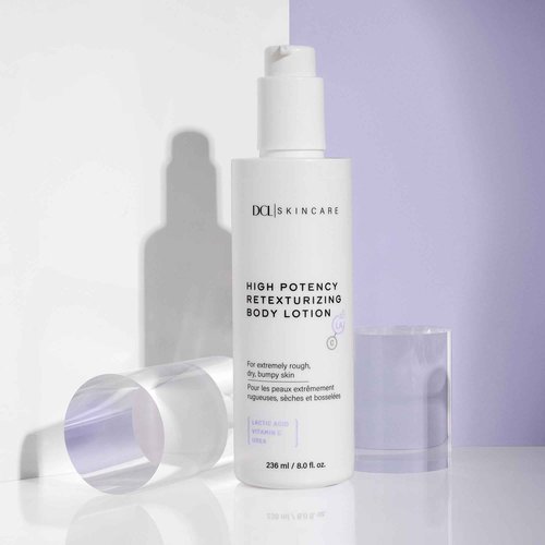 DCL Skincare High Potency Retexturizing Body Lotion for Smooth, Renewed Skin, 8 Fl oz