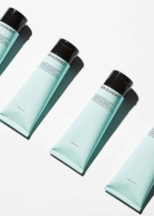 Grown Alchemist Hydra+ Oil-Gel Facial Cleanser. Gel Face Cleansing Wash that Hydrates and Cleanses Skin, 75ml