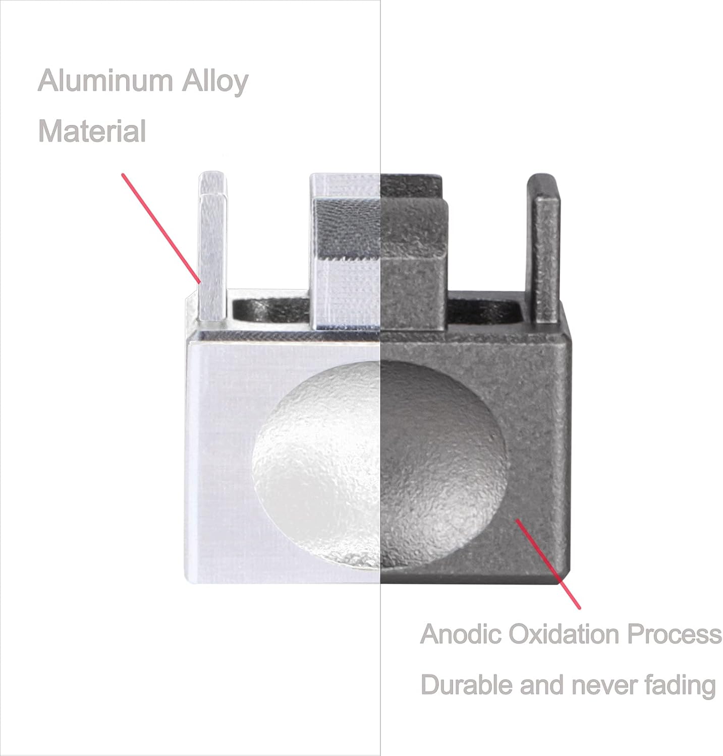 Aluminum Alloy Switch Opener with Keycap Puller for Cherry MX Switches – Blue