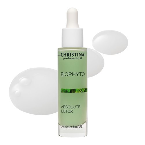 Chistina Biophyto Absolute Detox Face Serum - 30ml - Cell Renewal Antioxidant Serum for Face - Suitable for Combination, Dry, Normal, Oily and Sensitive Skin Types.