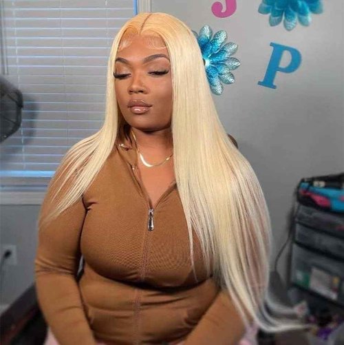 Aorbige 2x6 Long Deep Parting HD Swiss Lace Melt Skin Lace Closure Raw Hair Materials Straight Style Much Fuller with Natural Hair Line Human Hair Natural Black Color (18inch, HD 2x6 613 lace closure)