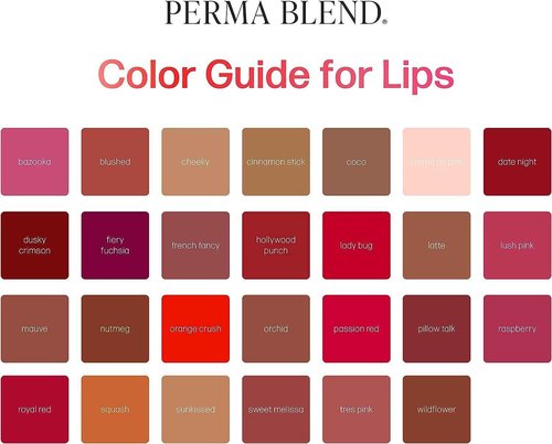 Perma Blend Lip Set - Pink Tattoo Ink Set for Permanent Makeup - Tattoo Supplies for Lip Blush Microblading - Includes Raspberry, Lush & Bazooka Pink Tattoo Ink Pigment - Vegan (0.5 oz Each)
