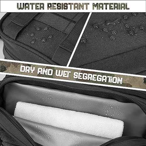 QT&QY Tactical Toiletry Bag For Men Hygiene Bag EDC Military Tool Molle Pouches Small Dopp Kit Mens Shaving Kit Travel shower Bags