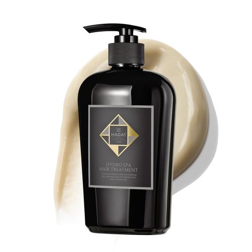 HADAT Hydro Spa Hair Treatment – Professional Hair Mask for Deep Moisturizing Repair and Shine – Macadamia Oil – Salon Quality for Dry Damaged Color-Treated Hair – Israeli Haircare, 16.9 Fl Oz
