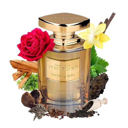 Al Haramain Portfolio Imperial Oud for Unisex - Arabian Perfume for Women & Men - Long Lasting Fragrance with Amber, Sage, Patchouli & Sandalwood - Arabic Cologne - Eau de Parfum - 2.5 oz EDP Spray