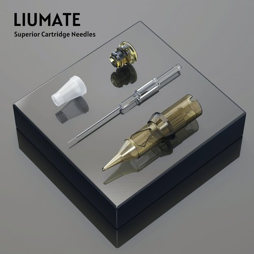 LIUMATE Cordless Tattoo Machine Pen kit with 2pcs Batteries Power Supply 2400mAh Coreless Motor Cordless Tattoo Gun with 10pcs Cartridge Needles for Beginners Tattoo Artists…