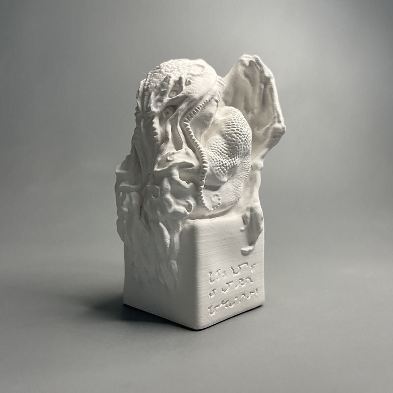Cthulu Desktop Sculpture - Creative Plaster Home Decor Gift Set