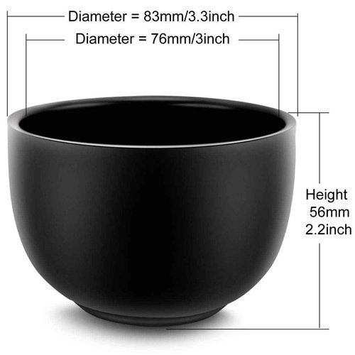 Amazing Razor Shaving Kit - Black Men's Shaving & Grooming Set - Safety Razor, Brush, Stand, Soap Bowl, Stainless Blades