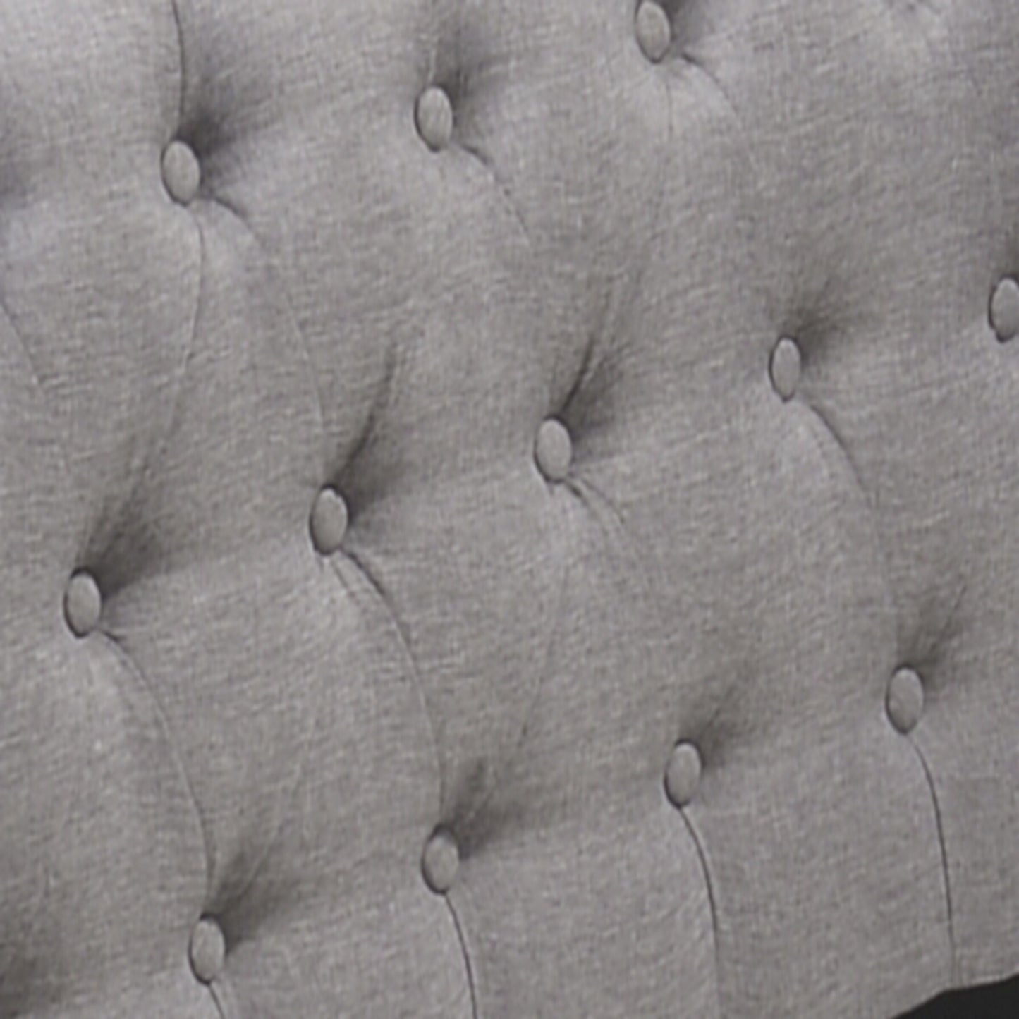 Smoke Gray Fabric Daybed with Trundle - Twin Size