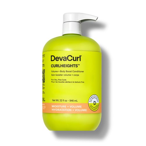 DevaCurl CurlHeights Volume + Body Boost Conditioner, 32 oz