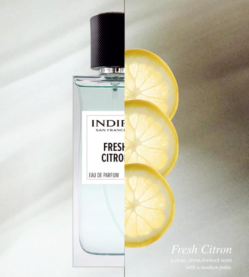 INDIRA Fresh Citron - Eau De Parfum - Citrus Aromatic - Unisex - 100 ML / 3.4 FL OZ - Spray