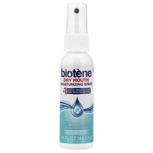 Biotene Dry Mouth Moisturizing Spray Gentle Mint 1.5 Oz (pack of 10)