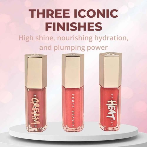 FENTY BEAUTY Glossy Posse VII Full-Size Gloss Bomb Trio