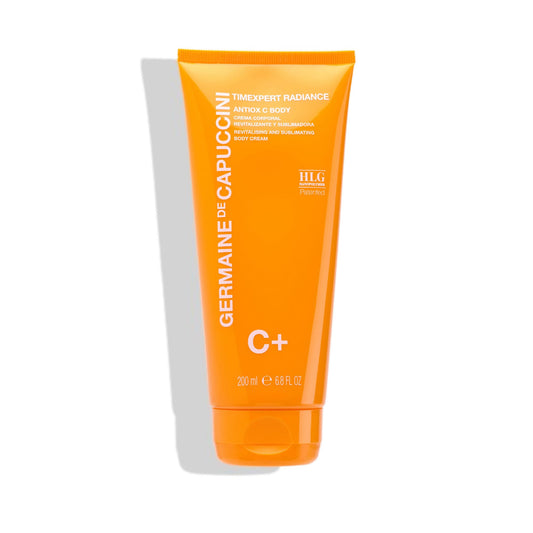 Germaine de Capuccini - Timexpert Radiance C+ | Antiox Body Cream - Hydrating Body Cream with Pure Vitamin C - Illuminating, and nourishing body cream - 6.8 Fl oz