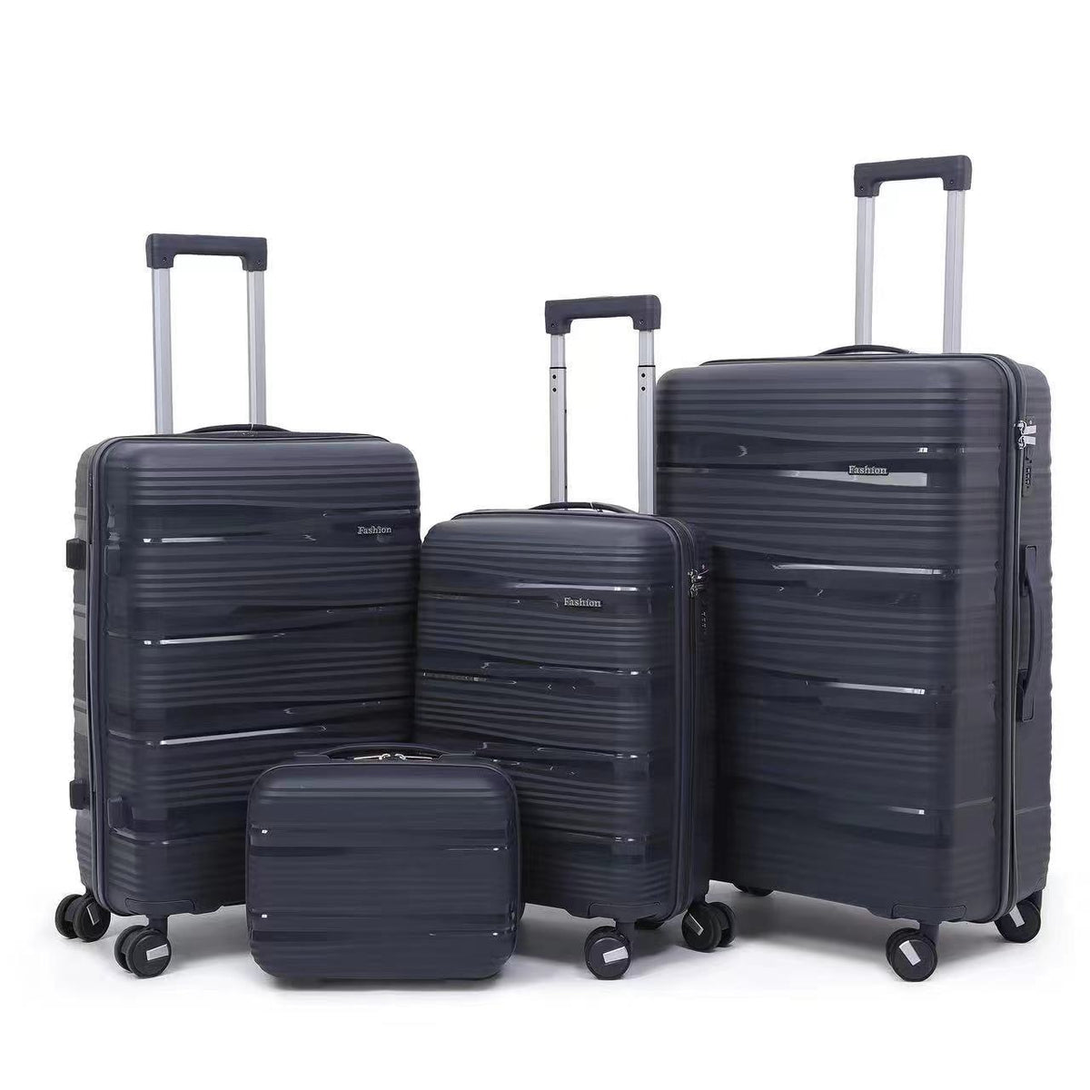 Suitcase And Rolling Luggage Cover Set Color-coordinated