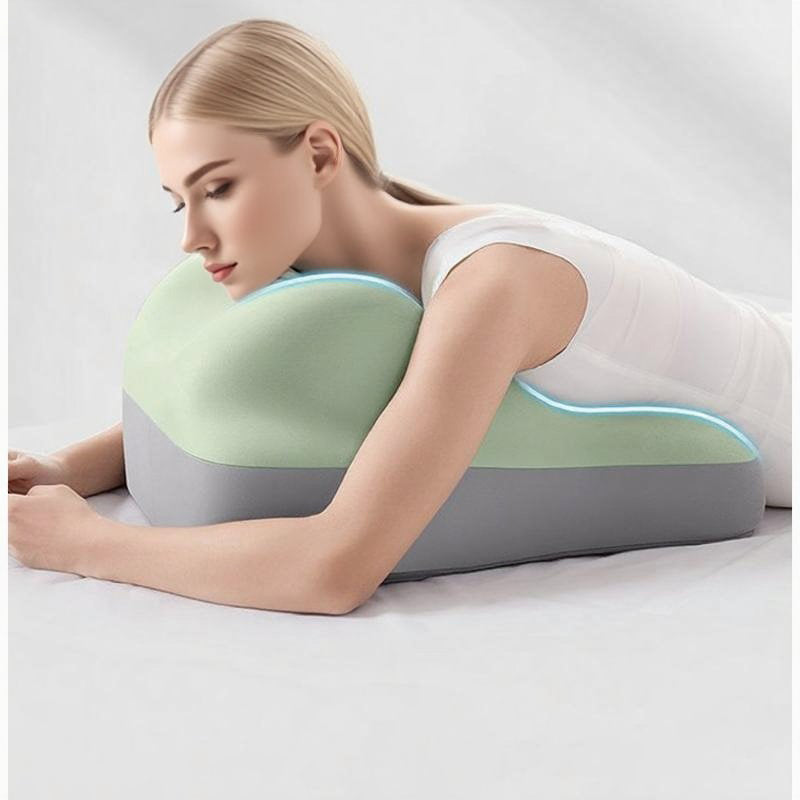 Multifunctional Bedside Cushion - Memory Foam Support Pillow