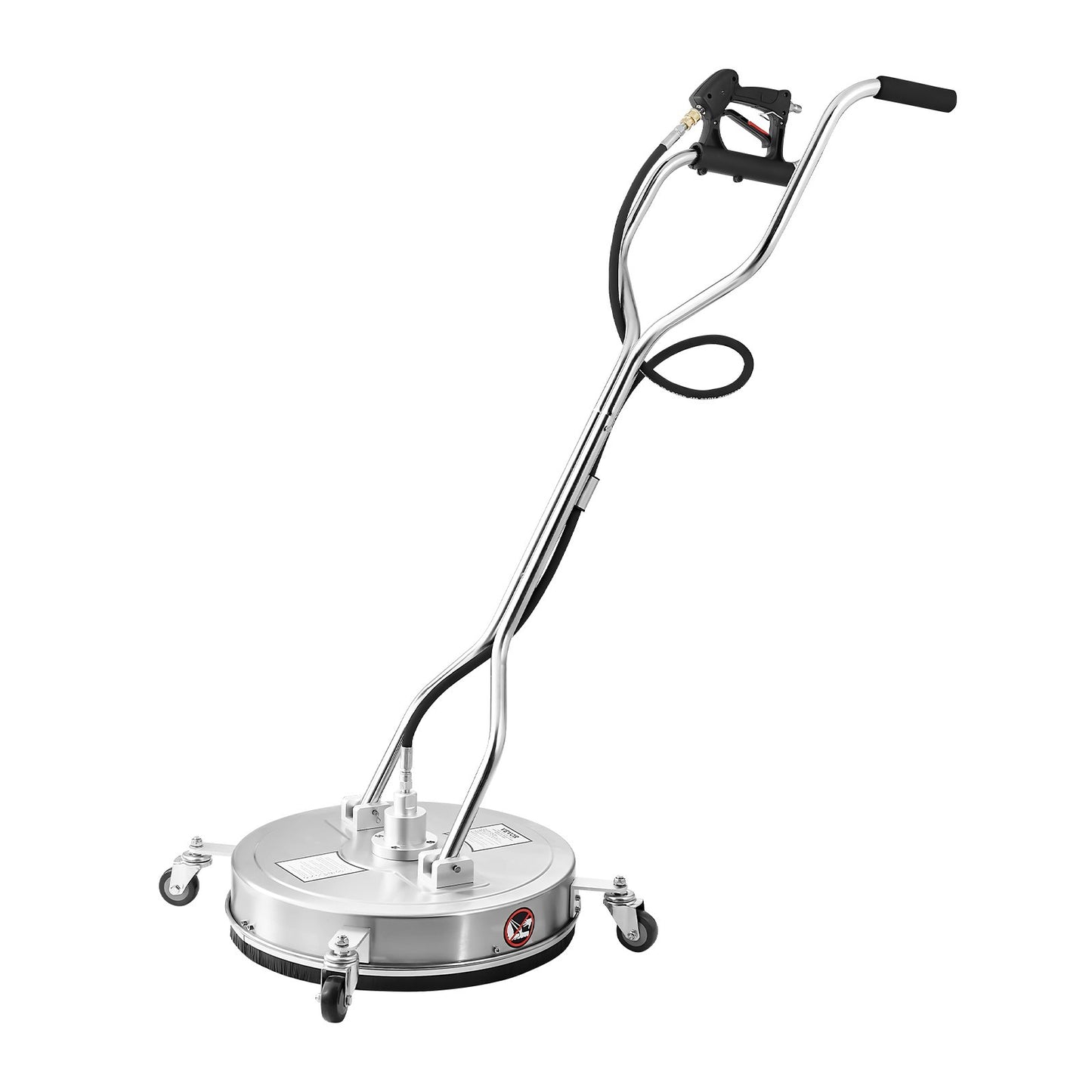 20-Inch Pressure Washer Surface Cleaner 4500 PSI with Dual Wheels & Handle