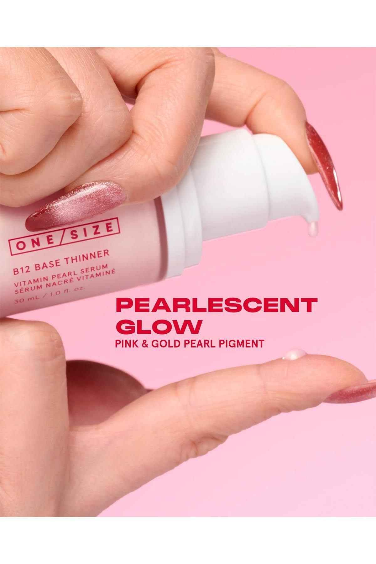 One Size B12 Base Thinner Vitamin Pearl Serum - 30 mL / 1.0 fl oz